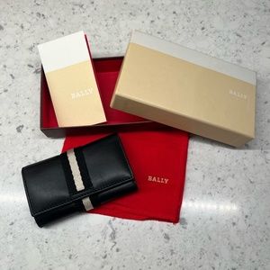 New Bally Leather Key Holder